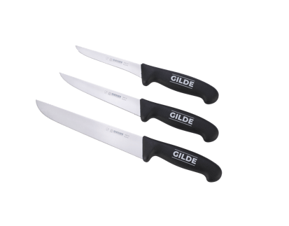 GILDE Giesser Messerset, 3 Stk.