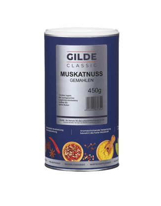 GILDE Muskatnuss gemahlen, 450 g